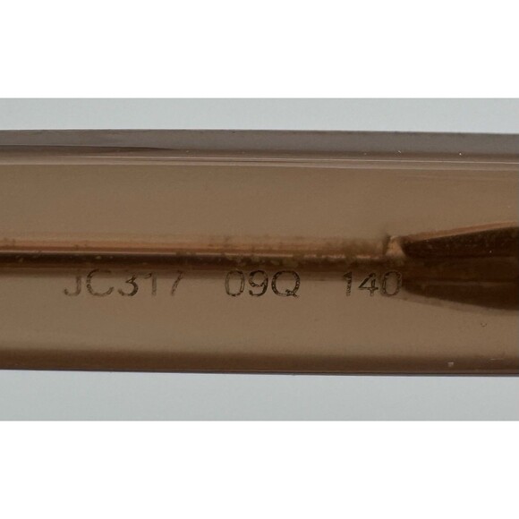 Jimmy Choo JC317 09Q 54 BROWN Women's Eyewear Frames Jeweled Rhinestone - Picture 6 of 7